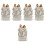 5 Heilige Ornament Religiöse Statue Figur 6