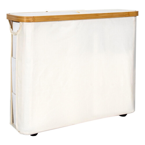 Practical Holder Container 18-Roll Capacity Space-Saving Bathroom Accessory White Home Organization