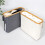 Practical Holder Container 18-Roll Capacity Space-Saving Bathroom Accessory White Home Organization 5
