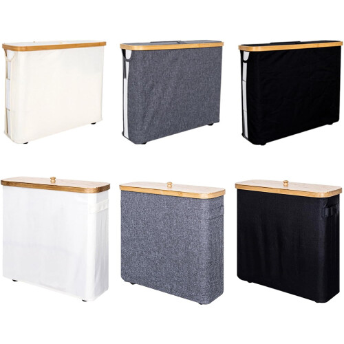 Practical Holder Container 18-Roll Capacity Space-Saving Bathroom Accessory White Home Organization 1