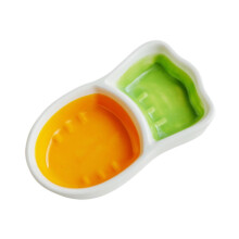 Hamster Food Bowl Ceramic Feeding Bowl Nonslip Small Pet Dish Large Capacity For Squirrels And Ferrets