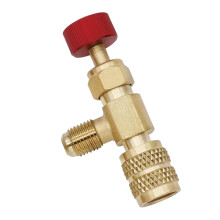Air Conditioning Refrigerant Ball Valve R-410A Compatible, Refrigerant Filling Valve, Leakproof Ball Valve, Safety Valve
