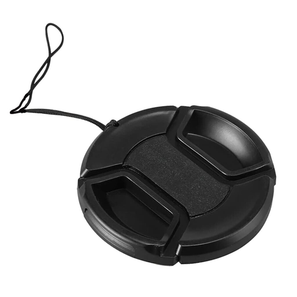 Front Lens Cover With Center-Pinch Lens Cap 58Mm Anti-Lost Strap For Dslr Cameras 9016109478160