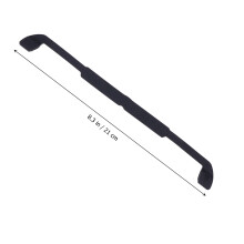 3St Durable Brillen Sonnenbrillen Rutschfeste Silikon Stirnband Schwarz