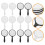 25 Handheld Runde Spiegel Abs Kleine Make-up 4