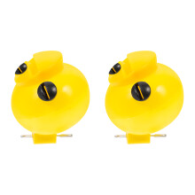 Whistle For Birds Training Four-Tone Whistles Orange 2pcs