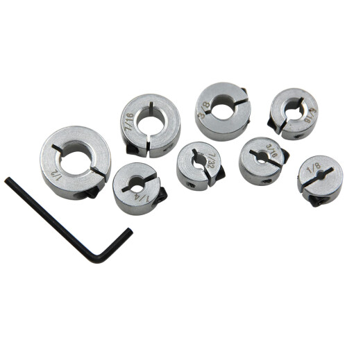 8x Optical Shaft Fixed Spindle Carbon Steel Limit Lock Collar Iron