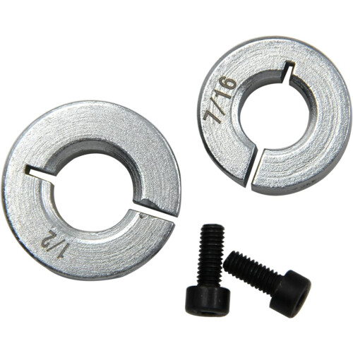 8x Optical Shaft Fixed Spindle Carbon Steel Limit Lock Collar Iron 2