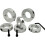 8x Optical Shaft Fixed Spindle Carbon Steel Limit Lock Collar Iron 5