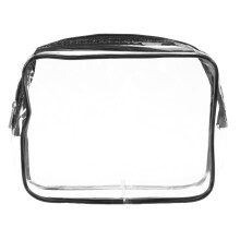 3-In-1 Halter Handtasche Organizer Make-up Reiseetui Schwarz