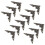 12 Ecken Kantenschutz Olivgrün Eisen 11