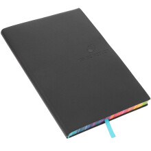 Journal Notizbuch Schwarz Pu 1 8,3x5,8x0,6 Zoll