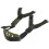 2St Elastische Kinriem Voor Helm Olijfgroen Canvas Hardhat Ski 2