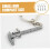 6pcs Keyring Tool Kit Vernier Caliper Keychain Zinc Alloy Pocket Tool Multiuse For Models Model Making Craft Projects 2