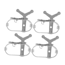 Wire Tightener Tool 4pcs Heavy-Duty Adjustable Cable Tensioner For Clothesline And Pool Cover Universal Steel Wire Winch