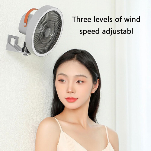 Wall Fan Remote Control Oscillating Quiet Motor Easy Installation For Bedroom And Kitchen 2