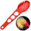 Nylon Spaghetti Server Non-Stick Slotted Strainer Spoon Spaghetti Measure Tool Large Size 1