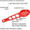 Nylon Spaghetti Server Non-Stick Slotted Strainer Spoon Spaghetti Measure Tool Large Size 5