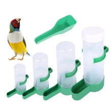 Water Feeder Automatic Bird Water Bottle Plastic Drinker Container For Cage Parrots Budgie Cockatiel Lovebirds 3PCS