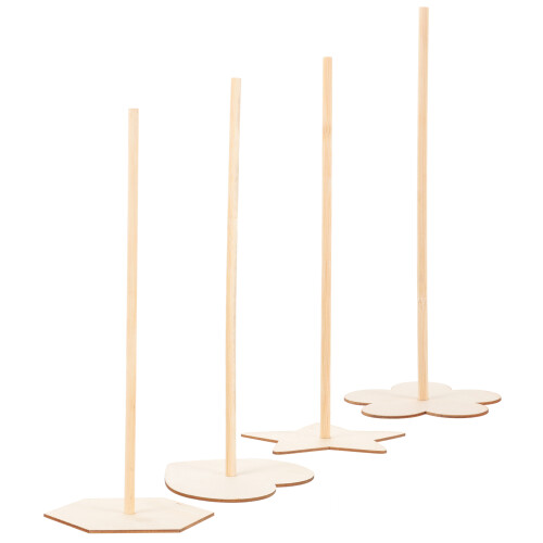 16 Holz Donut Display Halter Dessert 2