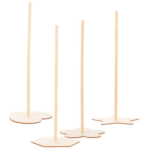16 Holz Donut Display Halter Dessert 1