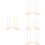 16 Holz Donut Display Halter Dessert 8