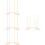 16 Holz Donut Display Halter Dessert 9