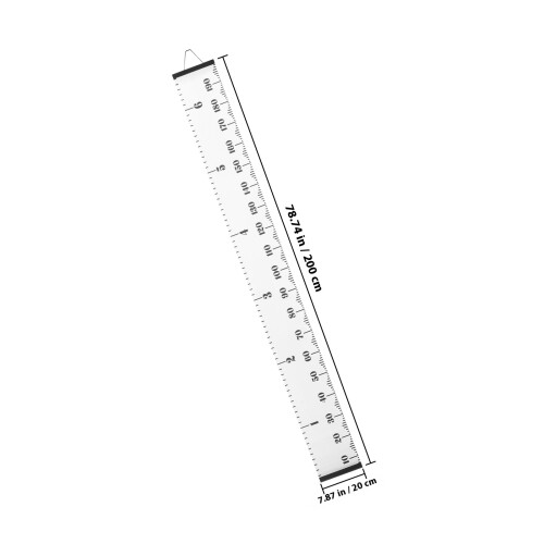 Height Measuring Chart Nordic Style 1 Set 7,9 X 78,7 Inch 1