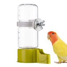 Parrot Water Dispenser 140ml Large Capacity Automatic Bird Water Bottle, Suspended Cage Mount, Leak-Proof, Easy Refill
