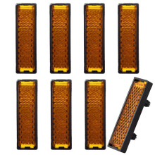 Bicycle Reflectors Pack Of 10, Front And Rear Reflectors For Bicycle, Night Safety