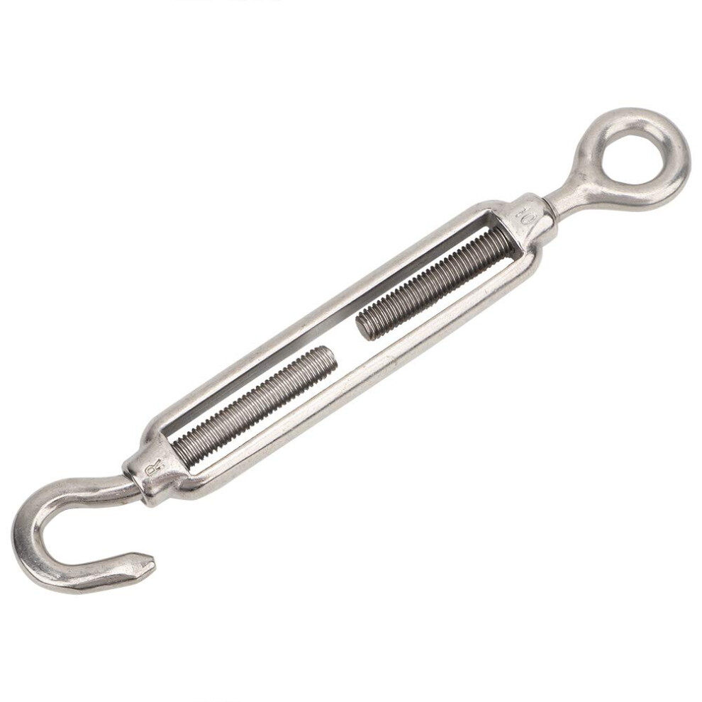 M4/M5/M6/M8/M10/M12/M16/M20 Stainless Steel Adjust Chain Rigging Hook & Eye Turnbuckle (M10) M10 Rigging Hardware 9354506367121