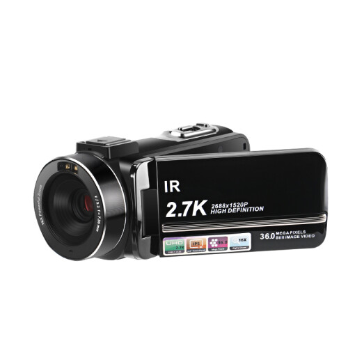 Videokamera 2.7K/36MP/16x Zoom/IR-Nachtsicht