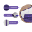 4-pack återanvändbara moppdynor för Swiffer Powermop (lila) 4