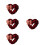 4Stk Herz Kranz 9