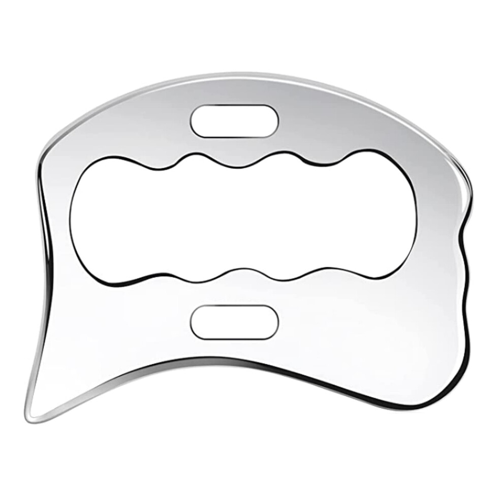 Stainless Steel Gua Sha Massage Scraping Tool IASTM Tools For Soft Tissue Mobilization Physical Therapy Model-07