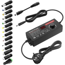 Adjustable Power Supply 3.5-36v 4a 144w Universal Power Adapter Includes 14 Plugs And Polarity Cables For Home Electronics
