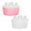 Easy Setup Töpfe Rosa 2 6,09x5,11x3,93 Zoll 10