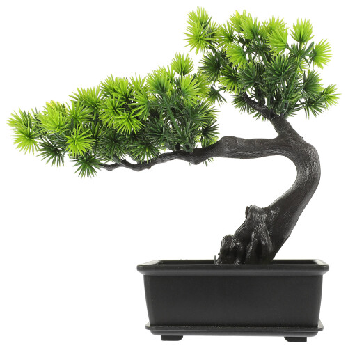 4Stk Künstliche Bonsai Topfpflanze