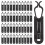 150 Stk Clips Kunststoff 1