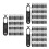 150 Stk Clips Kunststoff 6