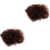 2Stk. Echthaar Dutt Extensions Lockige Haarspange Donut 5