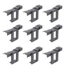 10St Solar Abfluss Buckle Reinigungsclip