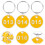 Raindrops Aluminium Label Set 1 8