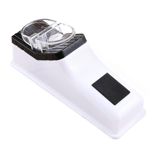 Electric Knife Sharpener USB Scissor Sharpener, Portable Knife Grinder, 5-Second Sharpening With Protective Cover