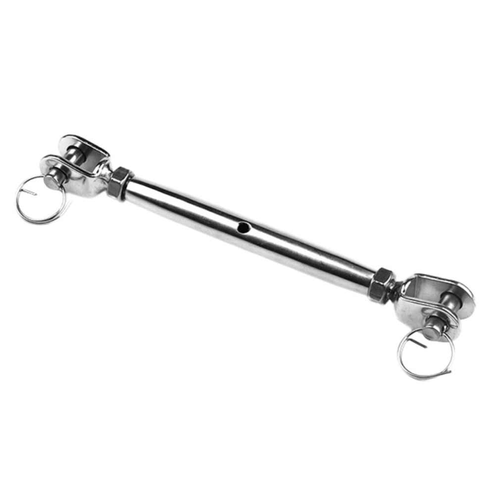 Rope Tightener Heavy Duty Turnbuckle Bolt Stainless Steel Jaw Marine-Grade Industrial Rope Tensioner 9393856429509