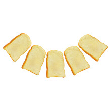 10 Falsche Toastscheiben Aus Kunststoff Für Deko Display