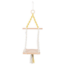 Wandhängendes Baumwollseil Regal Boho Makramee Mit Holz Ablage