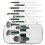 12Teiliges Set Grüne Make-up Fan Bionisch 4
