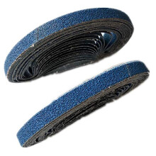 Sanding Belts 10 Pcs Set 330x10 457x13 520x20 Aluminum Oxide For Belt Sander Metal Grinding Grit 40 60 80 120 Size 40