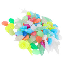 Glow The Dark Aquarium Stones 50-Piece Set, Glow-In-The-Dark Pebbles For Fish Tanks, Durable Easy-Clean Non-Fading Rocks